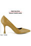 Suzanna Taba Genuine Calfskin Pointed Toe Classic Thin Heeled Stiletto Shoes - 5