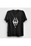Unisex Black Skyrim Game the Elder Scrolls V T-Shirt 432561Tt