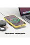 iPhone 14 Silicone case, with microfiber, thin, protective, raised edges, yellow - 6