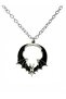 Gothic Sharp Bat Figured Black Chain Unisex Necklace – Symbol of Dark Power and Freedom