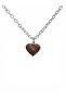 Traditional Embroidered Red Butterfly Figured Necklace – 60 cm Chain, Elegant and Ethnic Style