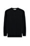 Crew Neck Regular Fit Cotton Cashmere Knitwear Sweater - 2