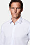 Long Sleeve Slim Fit Classic Non-Iron Striped 100% Cotton Shirt - 2