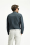 Long Sleeve Slim Fit Slim Fit Cotton Classic Shirt - 5