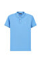 Polo Neck Slim Fit Embroidered 100% Cotton T-Shirt - 2