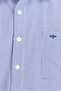 Long Sleeve Classic Patterned Pocketed Cotton Lu Kolay Ü Tulle Enebilir Shirt - 7