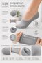 5-piece gray non-slip silicone baby socks - 2