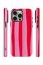 iPhone 15 Pro Max Vorian Dual Layer Case Raspberry Bold Stripe - 2