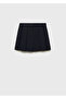 Pleated Fabric Shorts - 3