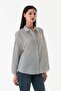 Striped Ribbon Printed Long Back Casual Shirt - 2