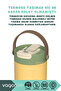 660ml New Collection Double Color Tumbler With/Without Straw Stainless Steel Thermos with Handle - 2
