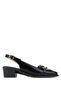 Tnc Luxury Women's Genuine Leather Black Patent Leather Comfort Shoes