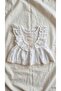 Ruffled Lace Detailed Blouse Balloon Shorts Baby Two-Piece Set - 3