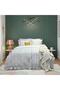 Ornament Double 100% Cotton Satin Duvet Cover Set