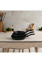 Demir Çeyiz Cast Granite Extra Durable Pan Non-Stick Odor-Free Pan Set 3-Piece - 4