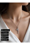 Butterfly Figured Women's Necklace 316L Stainless Steel Stone Gift