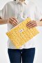 Nobel Tablet Bag Case Daisy Yellow 11 Inch 31 X 21 cm - 2