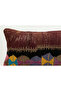 Handmade Vintage Throw Pillow Cover Made from Old Kilim, Wool, 30X50 cm - 2