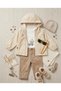 Baby Boy Holiday Raincoat 3-Piece Top and Bottom Set