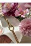 Minimal Metal Women's Wristwatch Gold - 8