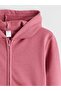 Hooded Long Sleeve Baby Girl Zippered Sweatshirt (W5) - 2