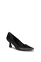 T1001 Mg Black Stiletto Heeled Women's Shoes - 3