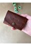 (We Write the Name) Accordion Card Holder - Genuine Leather Handmade - 2