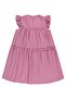 Bowknot and Ruffle Dress for 6-9 Years Old - Pink - 2