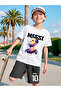 Messi Printed Boys' Shorts Set - 2