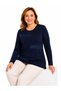 Women's Middle Age and Above High Quality Laser Printed Mother Combed Cotton Blouse 30586 - 5