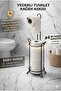 Premium Spare Toilet Paper Holder - Stainless Electrostatic Painted