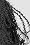 Black Vavel Wavy Decorative Ribbon – 1 cm Thin Zigzag Ribbon 10 Meters - 3