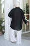 Black Striped Casual Shirt - 5
