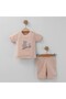 100% Cotton 2-Piece Shorts and T-Shirt Baby Set - 2
