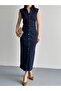 Women's Button Detailed Lycra Denim Jeans Dress