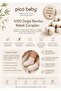 6-Piece Bamboo Anti-Sweat Baby & Kids Booties Socks - 2