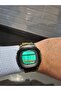 Digital 5 Atm Water Resistant Green Black Men's Wristwatch - 6