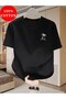 Oversize Printed Women'S/Men's Unisex White T-Shirt Cotton 1St Class Quality Fabric