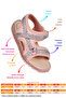Marlin Glittery Velcro Girls' Sandals - 2