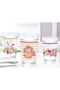 طقم أكواب ماء زجاجية بتصميم فلامينجو 3 قطع - 290 مل - 2