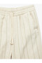 Striped Beige Boys' Shorts 6Skb40012Tw - 3