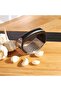 Stainless Steel Practical Swinging Garlic Crusher Grater New Generation Ergonomic Design - 2