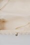 Beige Wicker Weave Handbag and Shoulder Bag - Square Box Bag with Gold Chain Strap 19X14X8 - 6