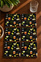 Cocktail Glass Modern Design Set of 6 Coasters - Uv Printing Mdf - 10X10 cm