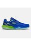 Tpois2604Ac Point Toprak & Sert Kort Men's Tennis Shoes Blue / Lime Green