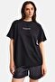 İts Basic Women's Oversize Glamour Printed 100% Cotton T-Shirt - 2