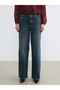 Lcw Jeans İndigo High Waist Wideleg Women's Jean Trousers - 2