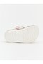 Vizyon New Season Ecru Printed Baby Girl Beach Sandals - 5