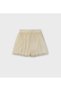 Girl's Shiny Pleated Shorts Skirt 10-16 Years Gold - 2