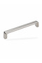 203/128/14 Satin Furniture Handle 128 mm Hole Spacing – Modern Matte Chrome Cabinet & Drawer Handle (Set of 5) - 2